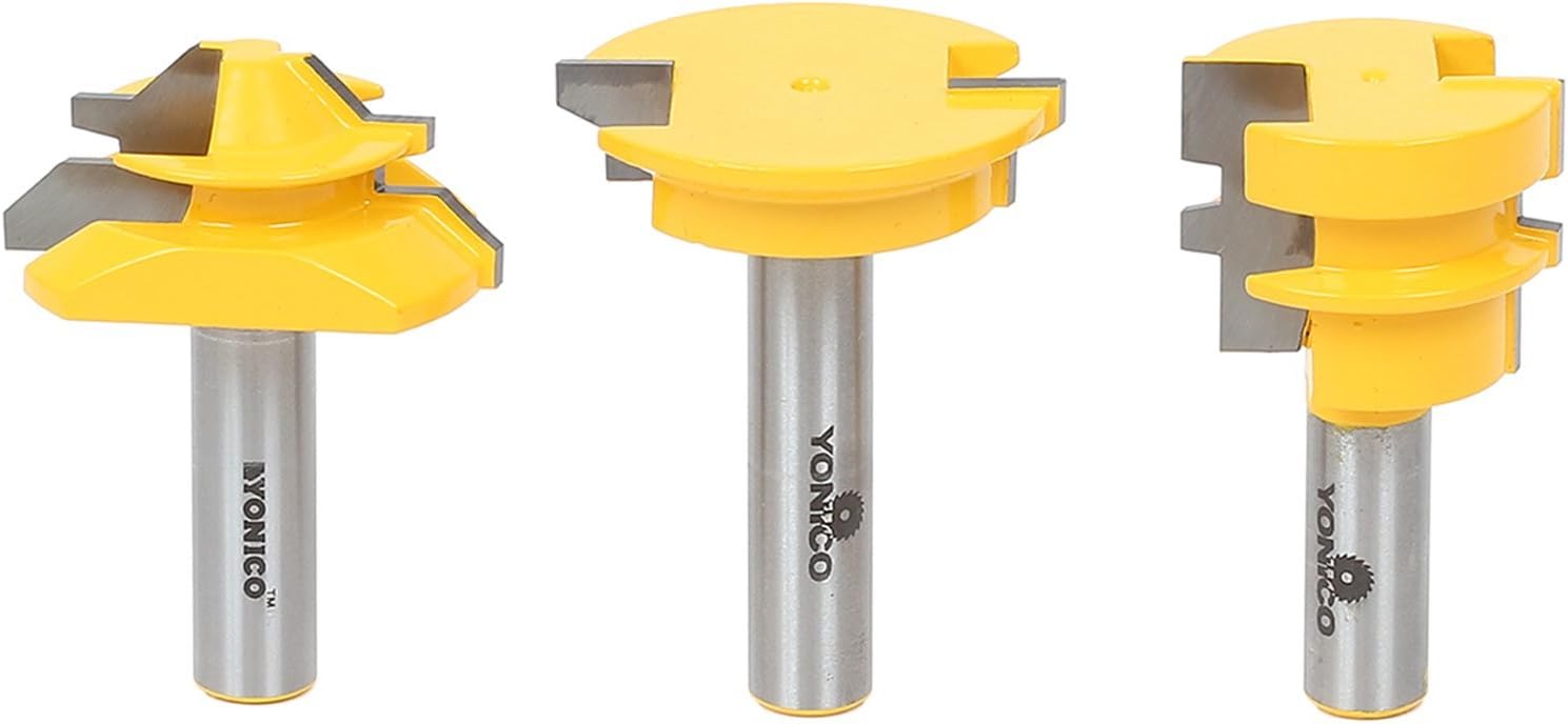 Yonico 15336 Jointing Router Bit Set, 3Piece Amazon.ca Tools & Home Improvement