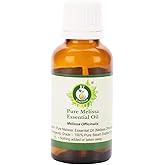 R V Essential Melissa Essential Oil | Melissa Officinalis | 100% Pure Natural | Therapeutic Grade | 15ml | 0.507oz