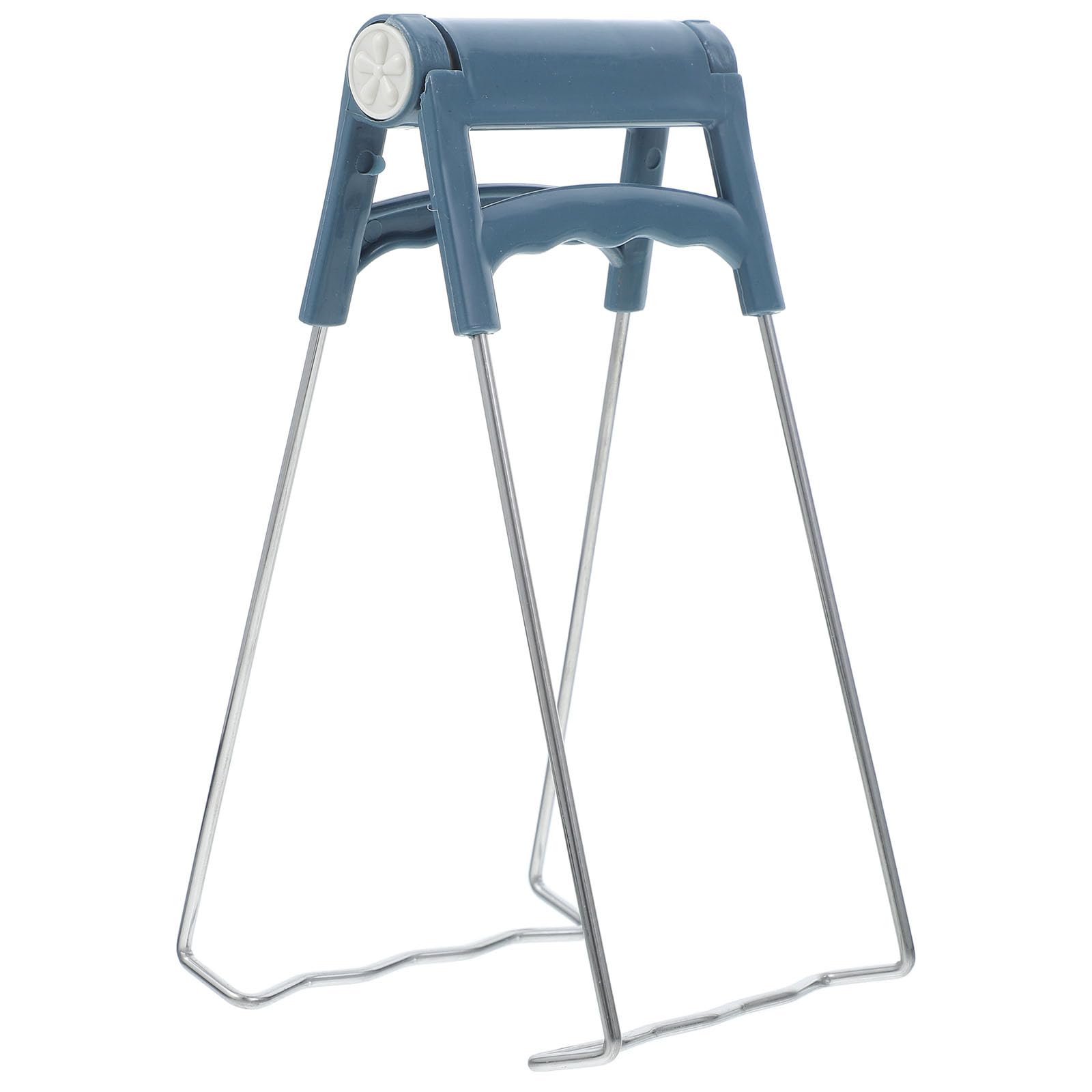 DOITOOL Stainless Steel Anti-Scalding Disc Clip Hot Plate Tongs Foldable Kitchen Dish Grabber Multi-Purpose Cooker Tool for Safe Bowl and Plate Handling