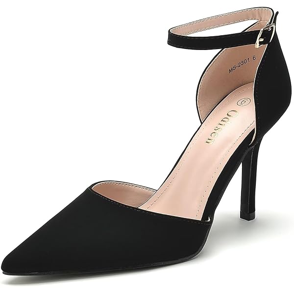 靴 Wacoal hi heel pumps Amazon.com | Olivia K Women's Sexy D'Orsay Ankle Strap Pointed Toe