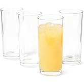 �鶹�� Basics Drinking Glasses, 4-Piece Set, 444ml, Dishwasher-Safe