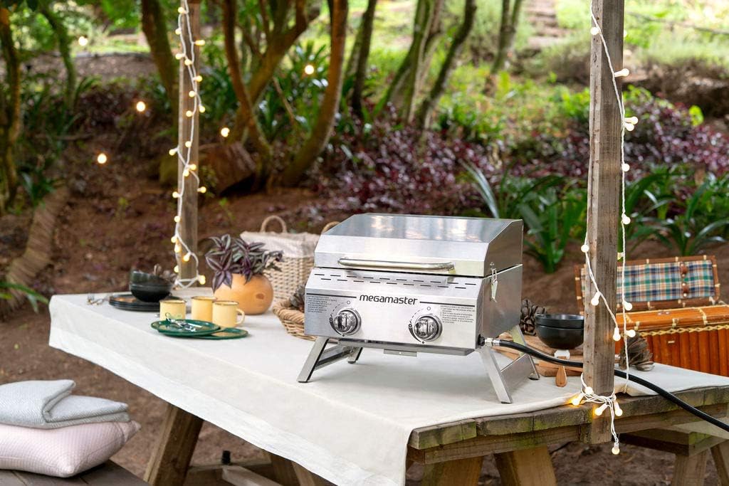 review Megamaster 820-0033M Propane Gas Grill, Stainless Steel