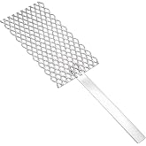 Kodrily Platinized Mesh, 1Pcs Anode Rhodium Jewelry Plating Mesh Tool with Handle, 7.87 x 1.97 Inch Plating Plater Tool Parts for Jewelry Making