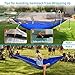 Camping Hammock with Mosquito Bug Netting Tent,iSPECLE Hanging Swing Outdoor Travel Hammock Bed with Tree Straps Stuff Sack Lightweight Folding Portable Easy to Set up Yard Backpacking Hiking Sleeping