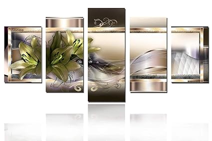 Amazon Com Canvas Wall Art Flower Art Print Contemporary Wall