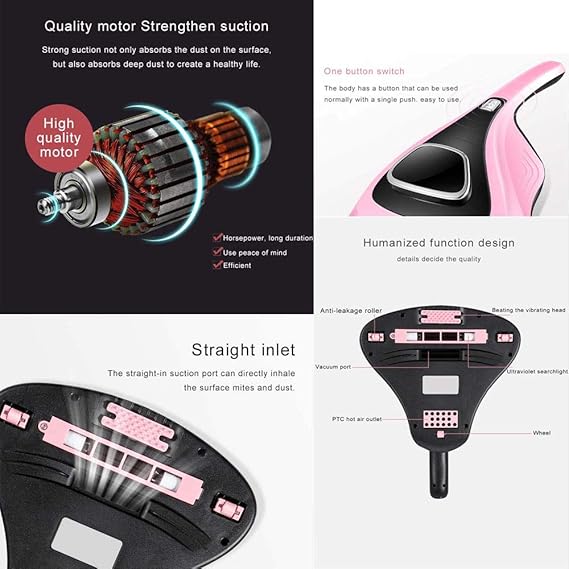 Gaone Ácaros del Vacío Esterilizador UV Controlador Dácaros De A ...