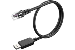 SDSACZMU Radar Detector Cable, USB to RJ11 Plug Cable,Replacement Power Line of Radar Detector,for Uniden Escort Beltronics Radar Detector, 3.3 ft