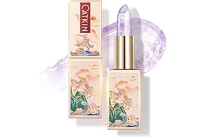 CATKIN Lip Balm Tinted Color Changing Lipstick Ultra Hydrating Lip Moistrurizer Lip Care with Vitamin E Nourishing For Cracked & Dry Lips 0.12 oz C07 Amethyst