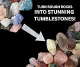 Shropshire Crystals 3lb Single Barrel Rock Tumbler Polishing Machine by Beach view 4