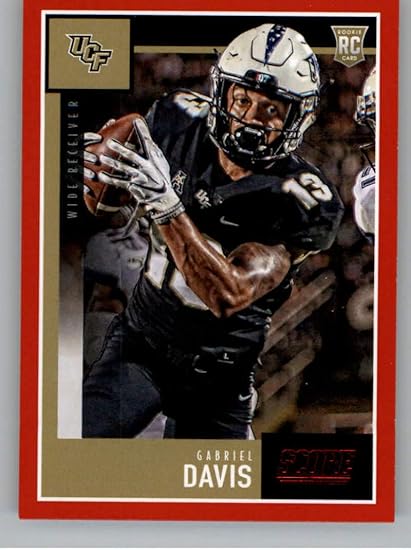 Score Football 423 Gabriel Davis Rc Rookie Card Ucf Knights Official Ncaa Trading Card From Panini America Single Cards Sports Collectibles Afsaana Com