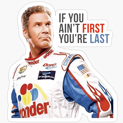 Will Ferrell Talladega Nights Ricky Bobby Stickers Jordan Ubuy