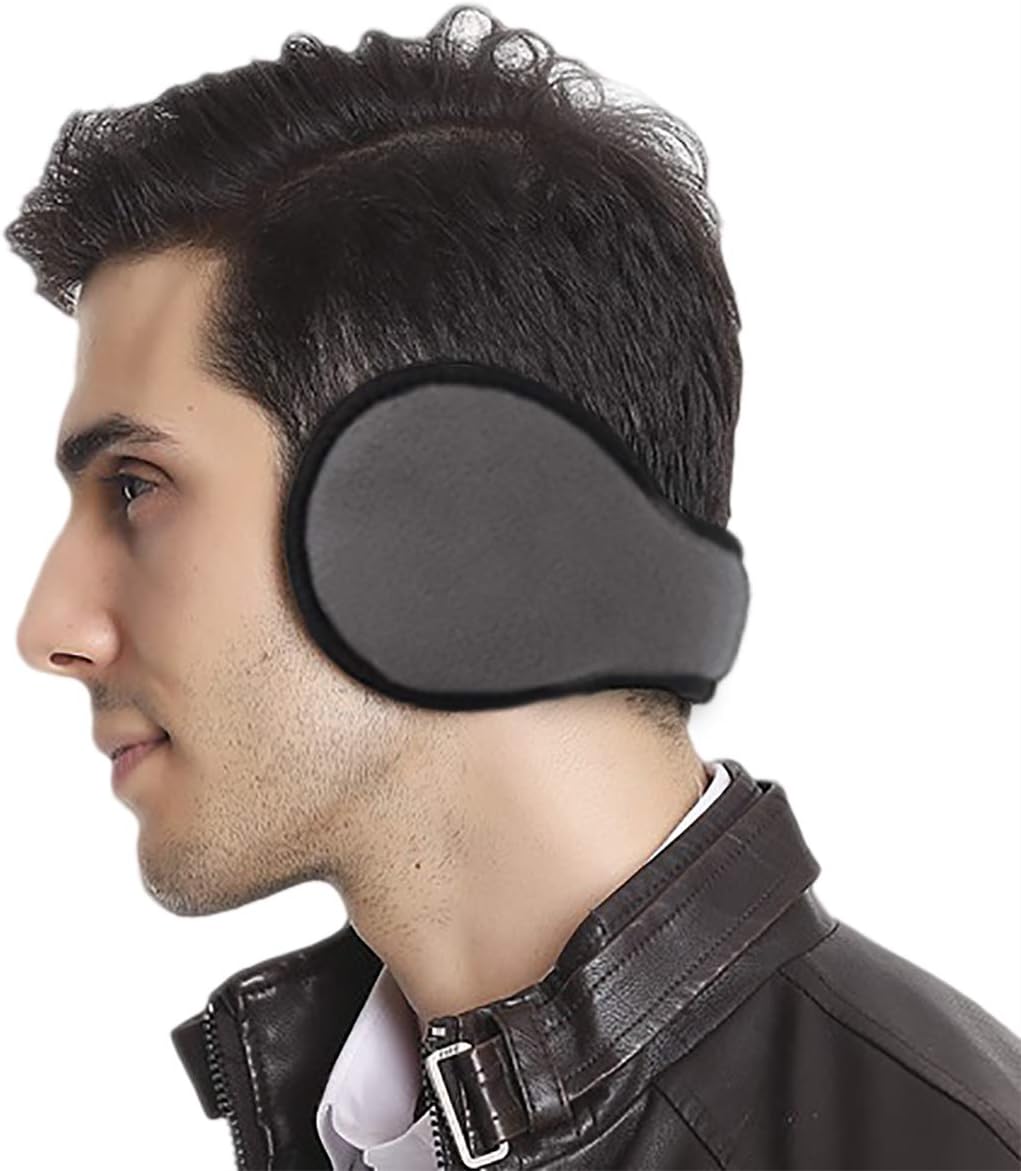 Eianru Polar Fleece Ear Cover Foldable Wrap Winter Accessory Outdoor EarMuffs