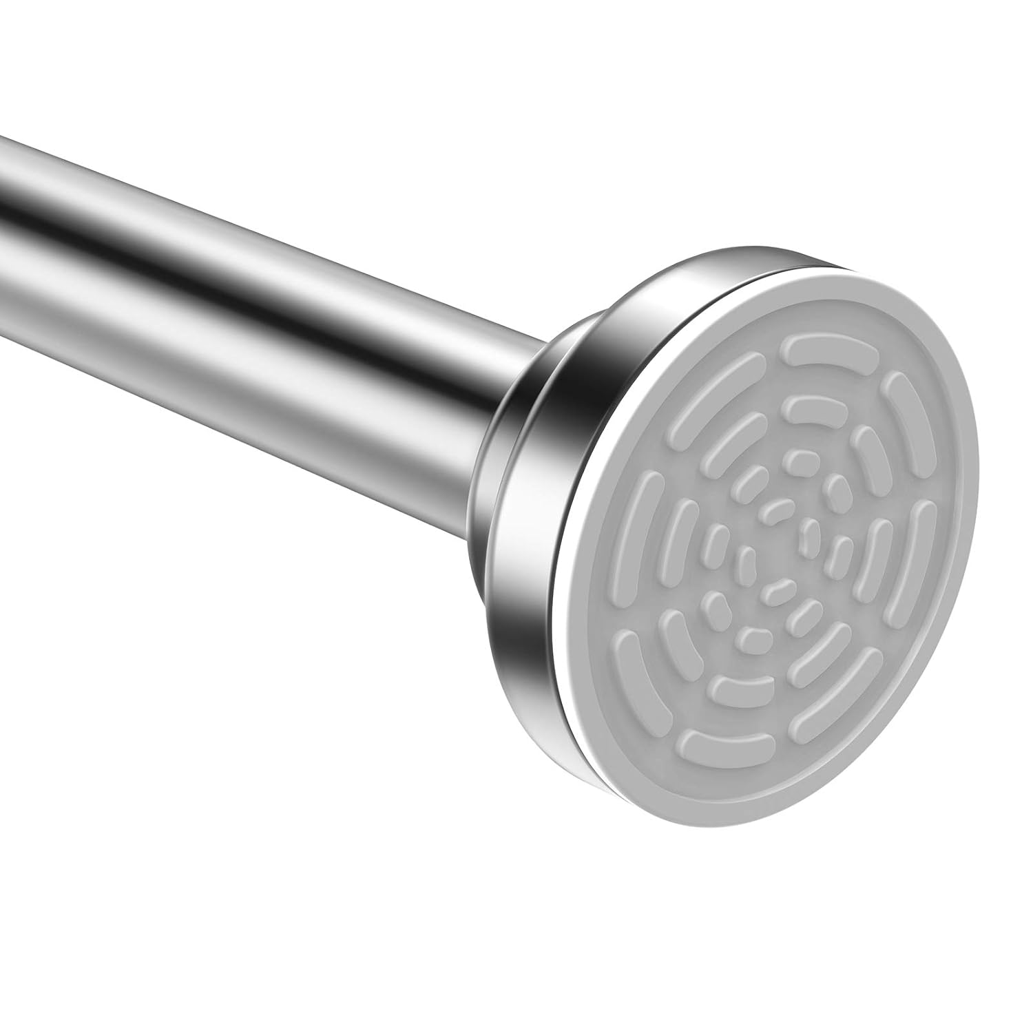 TEECK Shower Curtain Rod, 4073 inch Adjustable Tension Spring, Shower