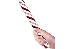 Gift Boutique Christmas Giant Candy Cane Stick 2 lb Red & White Twisted Stripes Peppermint Flavored Xmas Holiday Mints Candy Treats Decorations Gifts