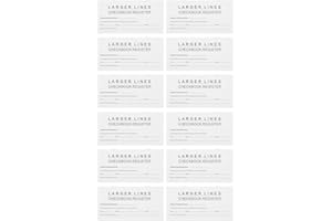 LALAFINA 96pcs Checkbook Register: Bank Transaction Register Books for Personal or Bank, Saving Account, Deposit and Credit C