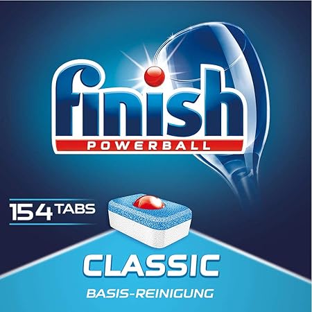 Finish Classic Spülmaschinentabs, Sparpack, 154 Tabs