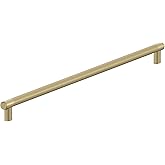 Amerock BP54072BBZ | Golden Champagne Appliance Pull | 24 inch (610mm) Center-to-Center Cabinet Handle | Bronx | Furniture Ha
