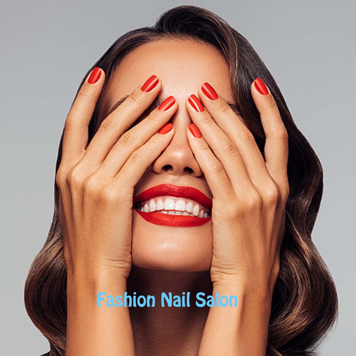 ANDGING Brown Press on Nails Short Square Fake Nails with Glue Acrylic Coffin Glue on Nails with Designs Gel Manicure Curved False Nail for Women Girls Fantasy Stick ons Nails for Wedding Birthday - Image 6