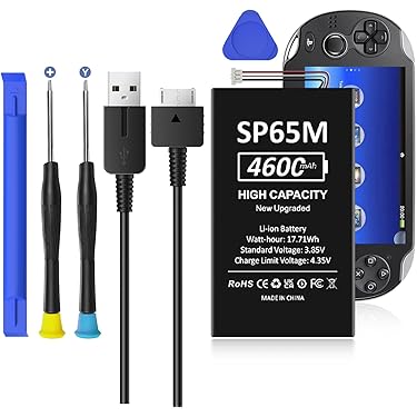 Sony Psp: Consoles, Jeux Et Accessoires Batería SP65M Compatible Con Sony ( PCH-1000 / PCH-1004) / ( PCH-1100 / PCH-1104) Batería De Repuesto + Juego De Herramientas Ps Vita