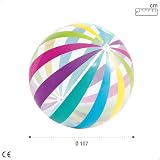 Intex 42' Jumbo Beach Ball - Brand Intex, German Made, 0.23 mm Vinyl view 2
