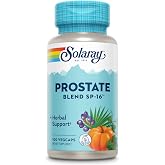Solaray Prostate Blend SP-16, Saw Palmetto for Men, 100 Veggie Capsules | Mens Health Support Supplement, Blend with Nettle and Pumpkin Seed, Sawpalmetto Pills