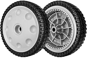 ranwin 734-04018 Front Drive Wheels Fit for Troy Bilt TB240 Mower - 8 Inch Wheels Tires for Troy Bilt Honda Tuff Cut 210 230 Craftsman Self Propelled Mower, Replace 734-04018A, 734-04018B, 2 Pack