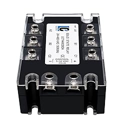 LCLCTC 3 Pole Phase Solid State Relay SSR-25DA DC