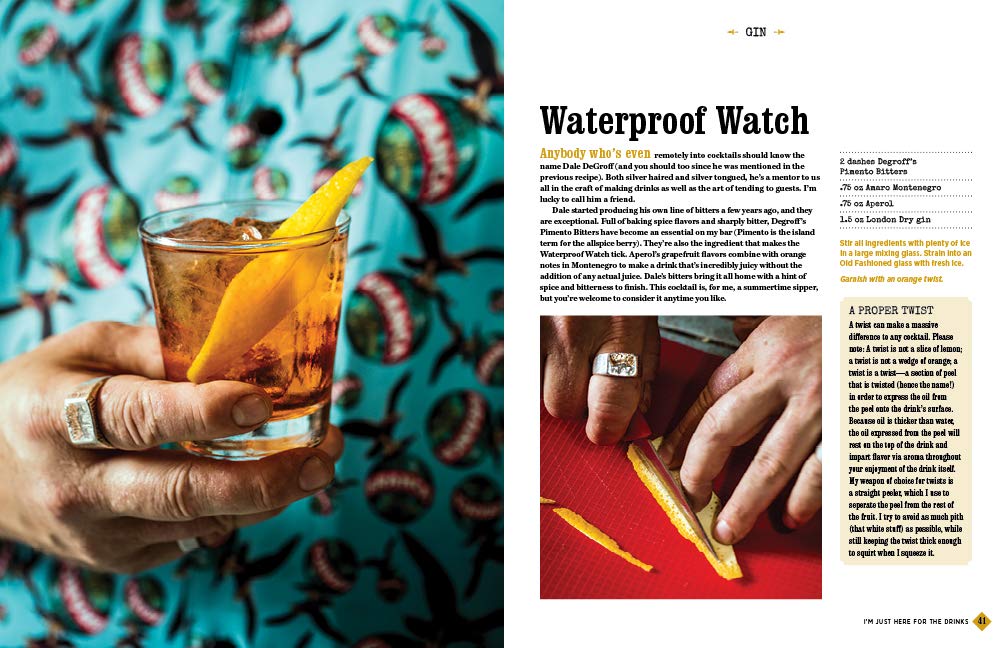 I'm Just Here for the Drinks: A Guide to Spirits, Drinking and More Than 100 Extraordinary Cocktails