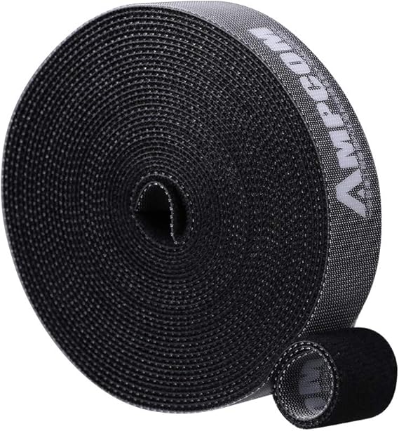 Reusable Hook & Loop Cable Strap/Tie Fastening Tape Strong Self