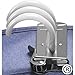 Wally Bags Heavy Duty Travel Garment Bag with Pockets, Navy, 52-inch