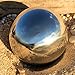 Whole House Worlds The Crosby Street Stainless Steel Gazing Ball for Homes and Gardens, 7