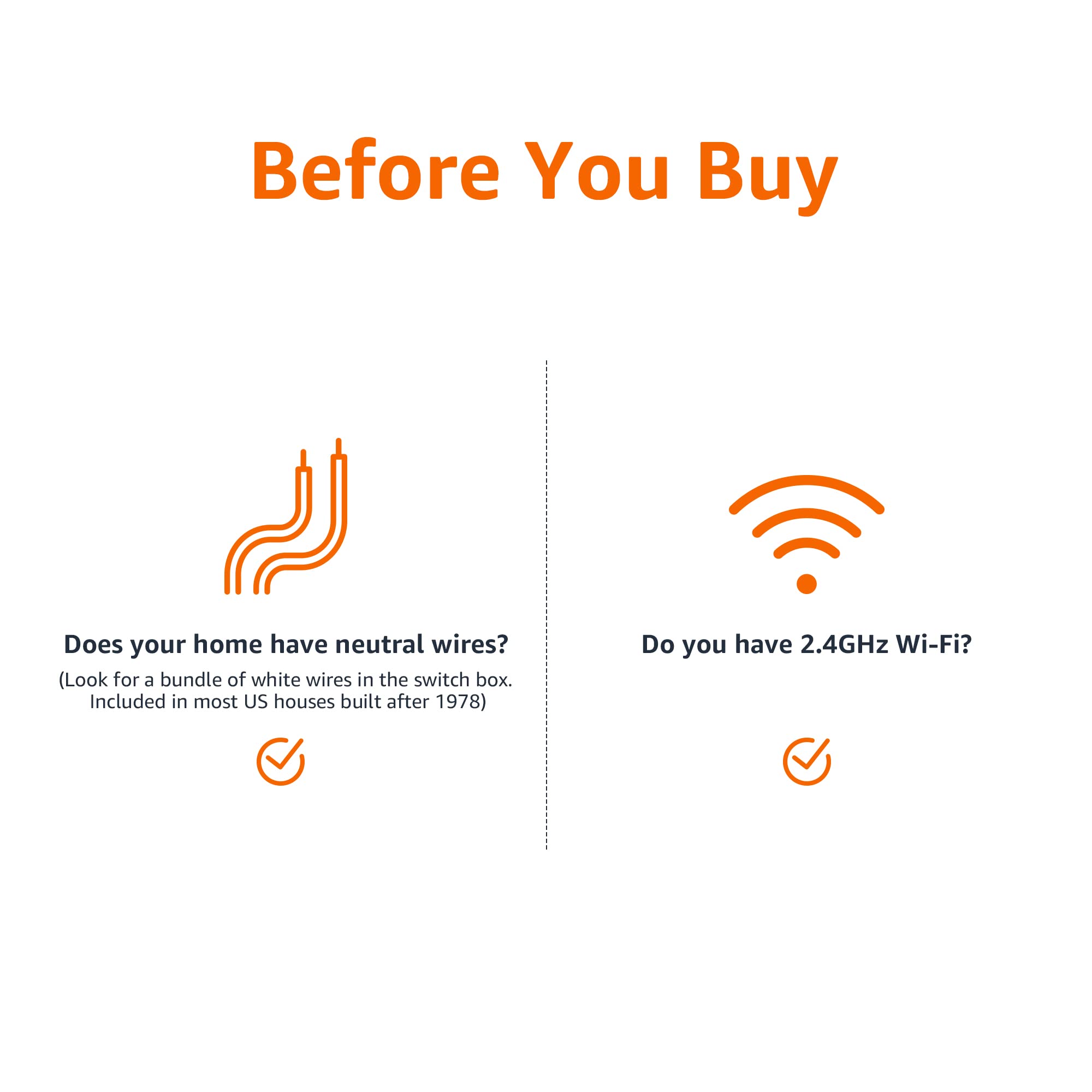 Amazon Basics Smart Dimmer Switch, Single Pole, Works with Alexa Only, 2.4 GHz Wi-Fi, No Hub Required, White - View 3