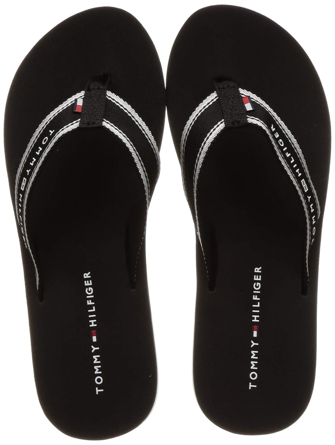 Buy Tommy Hilfiger Women's Black Slippers6.5 UK (40 EU) (9 US