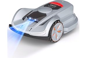 Sunseeker X7 Wireless Robot Lawn Mower 0.75 Acre/ 32,000Sq. Ft, with Smart APP Control, Vision AI System & RTK, Path Planning, Adaptive Floating Cut Height up to 4", for Medium to Large Yards