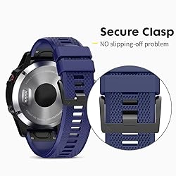 NotoCity Compatible Fenix 5 Band 22mm Width Soft