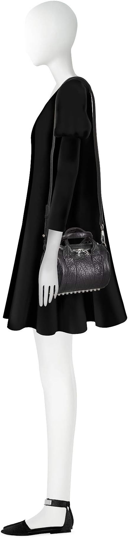 Alexander Wang Women's 20S0065001 Black Leather Handbag