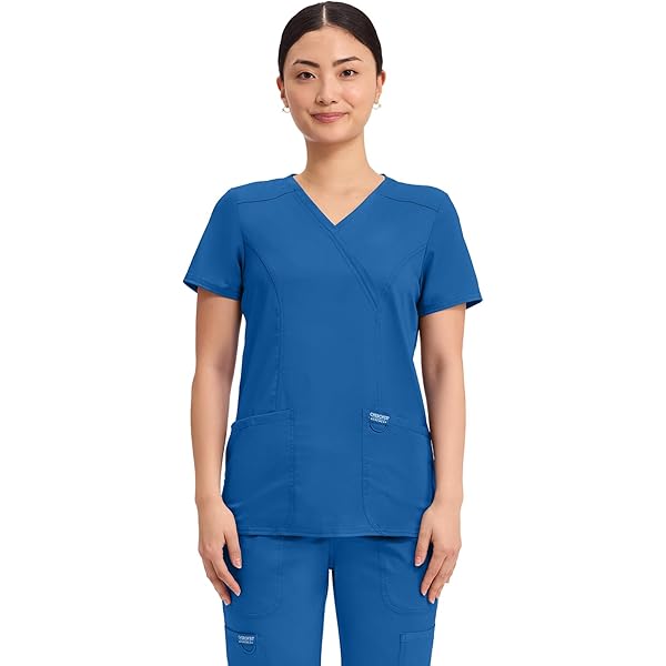 Amazon.com: Cherokee Infinity Womens V-Neck Scrub Top Contemporary