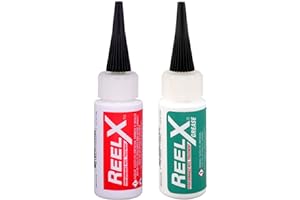 ReelX Fishing Reel Grease, Marine-Grade Anti-Rust Lubricant for Bearings, Spinning, Baitcasting, Spincast, Fly, Trolling & Electric Reels, Corrosion Prevention & Control