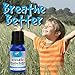 Breathe Better Essential Oil for Kids by AlternaKids - 100% Pure, Therapeutic Grade, Undiluted Aromatherapy Blend for Children | Allergy, Respiratory & Sinus Relief, Peppermint, Kid Safe (10ml bottle)