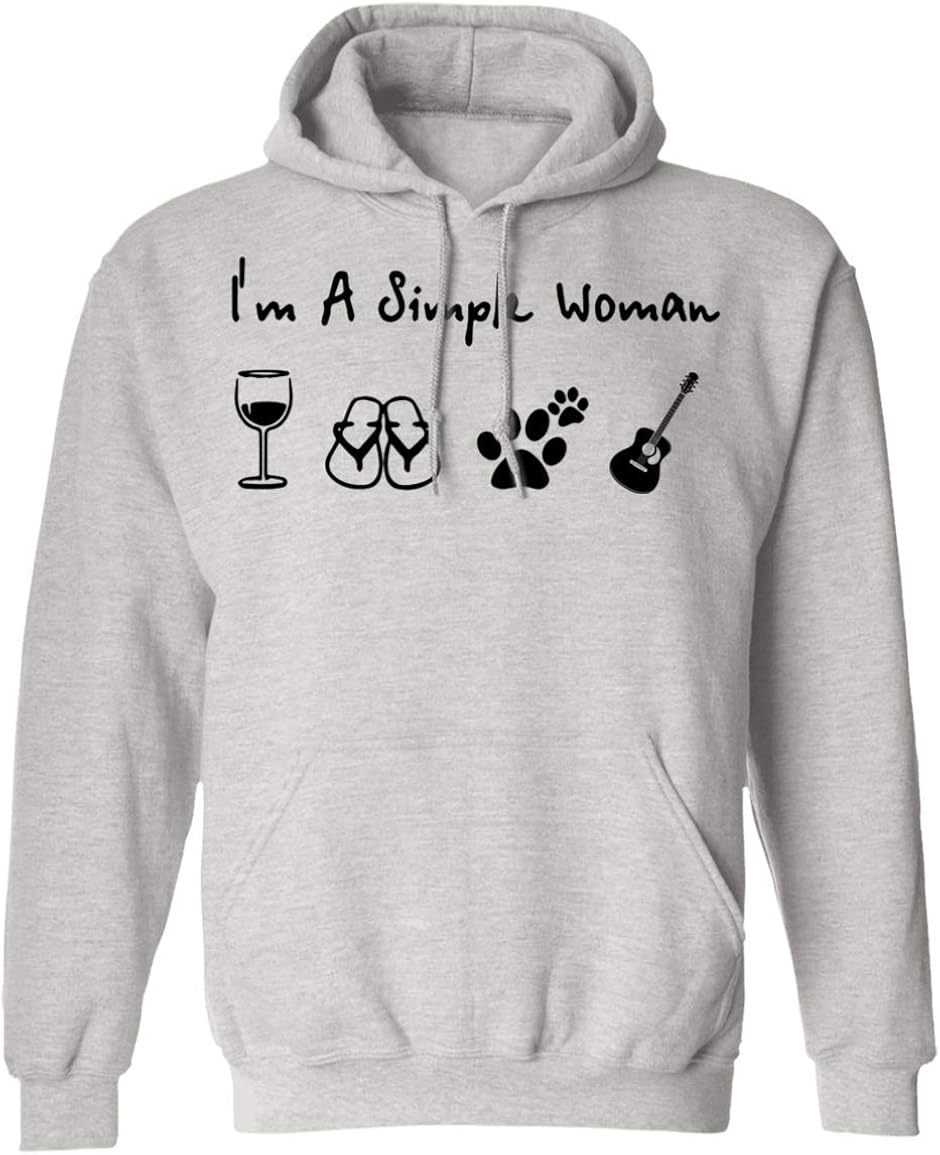 im a simple woman hoodie