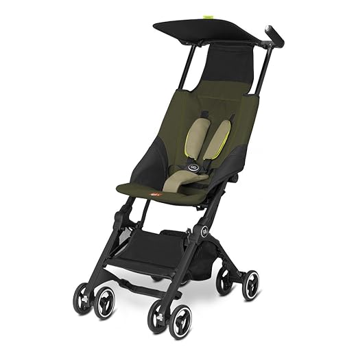 title=Cybex 616230002 GB POCKIT Lizard Passeggino, Khaki