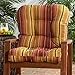 Greendale Home Fashions Outdoor Seat/Back Chair Cushion, Kinnabari