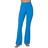 Sunzel Mini Flare Leggings for Women, High Waist Yoga Pants with Tummy Control, Casual Gym Workout Bootcut Leggings