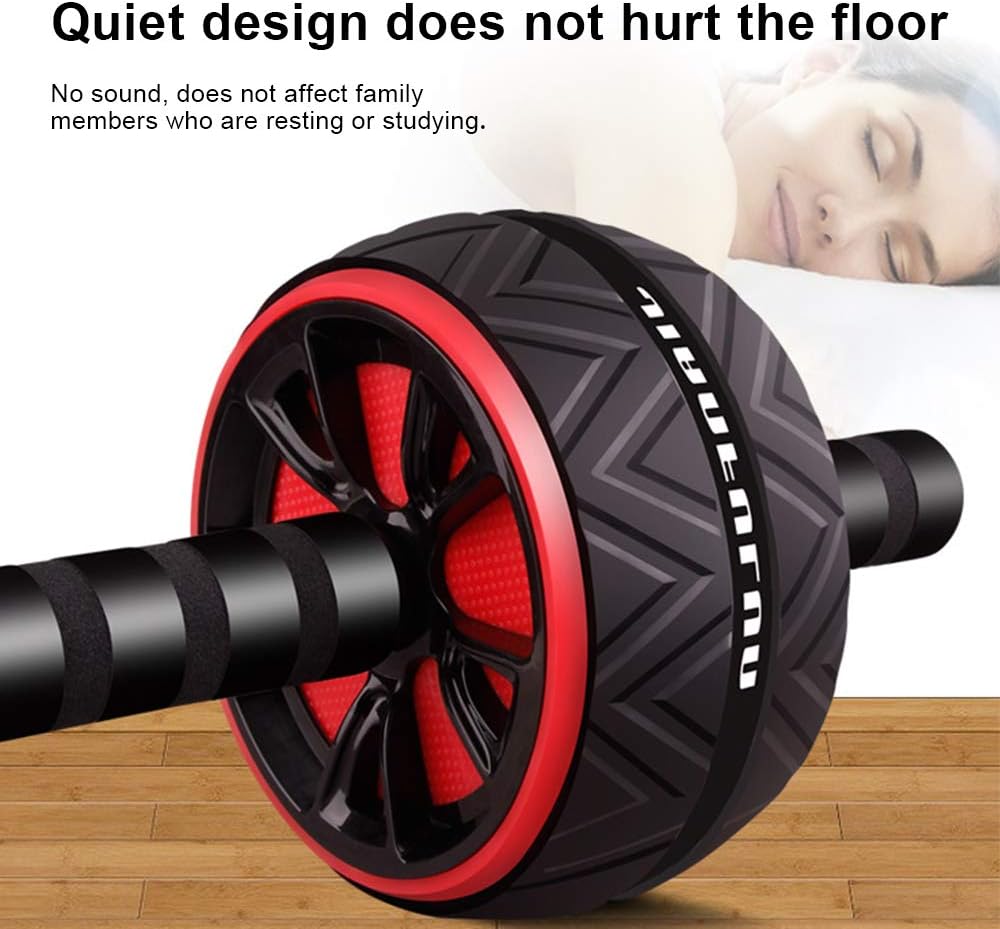 Abdominal Wheel Abdominal Muscle Wheel Giant Wheel Mute Abdominal Exercise Fitness Weight Loss Fitness Wheel for Men and Women: Sports & Outdoors