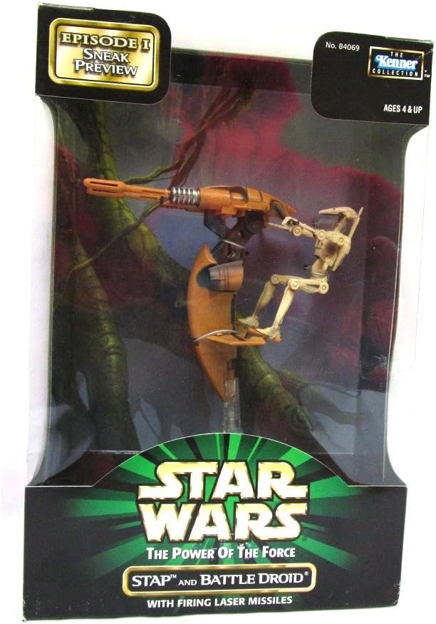 Star Wars STAP and Battle Droid Action Figure POTF