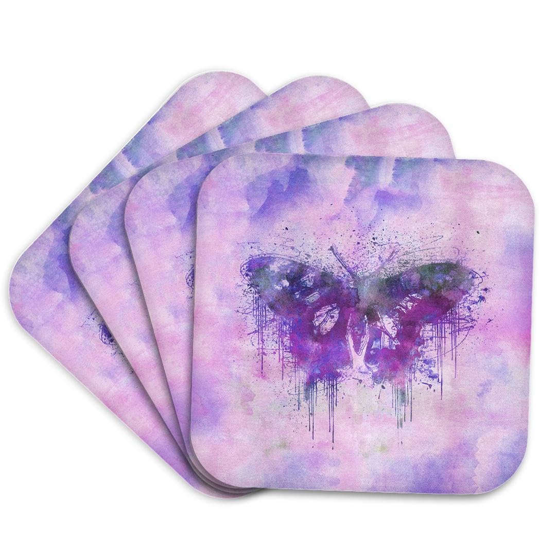 3dRose Flag, Rubber, White, set-of-4-Soft