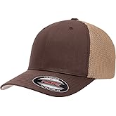 Flexfit 6511 Fitted Mid-Profile Stretchable Mesh Panels Trucker Cap | Bulk Pack Available