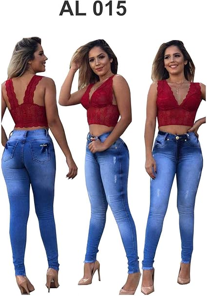 calça de cós alto feminina