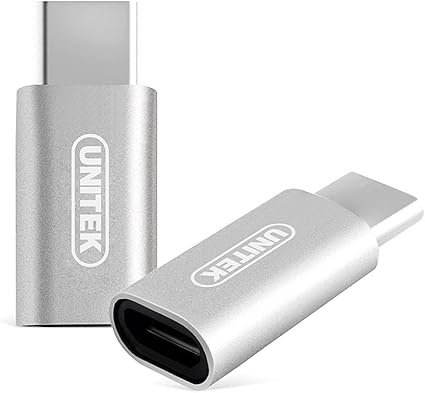 Amazon Co Jp Unitek 日本正規品 Usb Type C 変換コネクタ 変換アダプタ Microusb メス ウルトラスリム 接続 ケーブル アルミニウム仕様 Macbook 充電 高速データ通信 対応 裏表関係なく挿せる 軽量 コンパクト Y A027agy メーカー1年保証 家電 カメラ