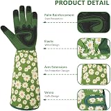 Ainiv Thorn Proof Gardening Gloves Women Medium Lightweight Protective view 3